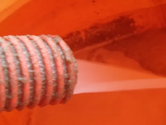 処理水(分離された水)の写真
