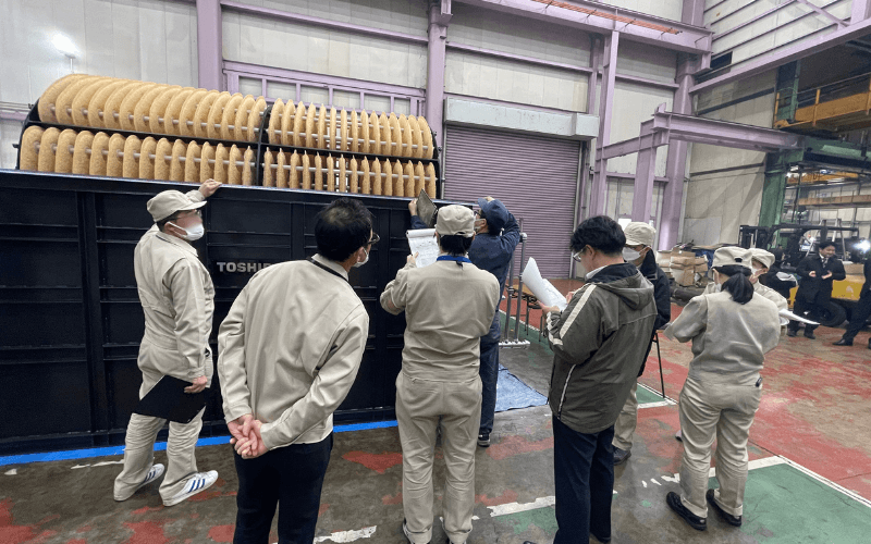 立会検査 計測