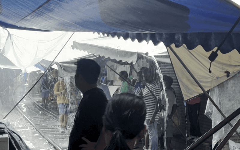 タイ・バンコク 大雨