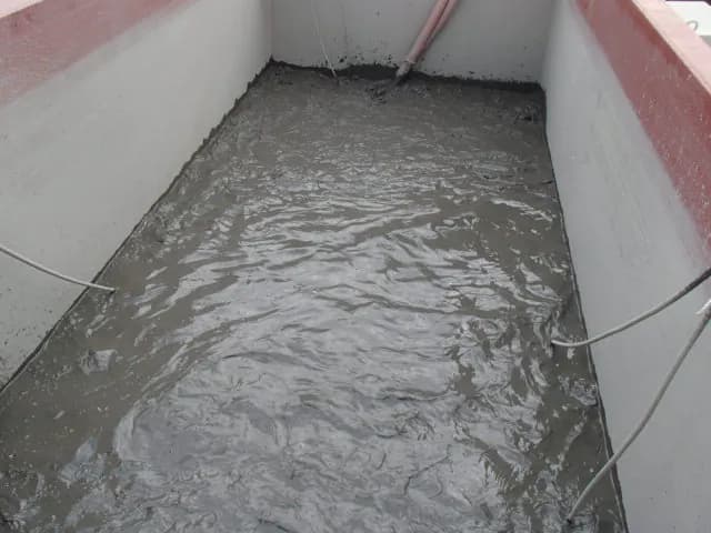 泥水(泥水受け槽)の写真
