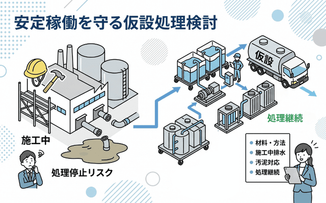 30_セイスイ工業が対応できる仮設水処理の考え方