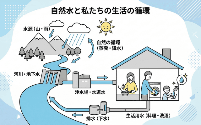 自然と私たちの生活循環