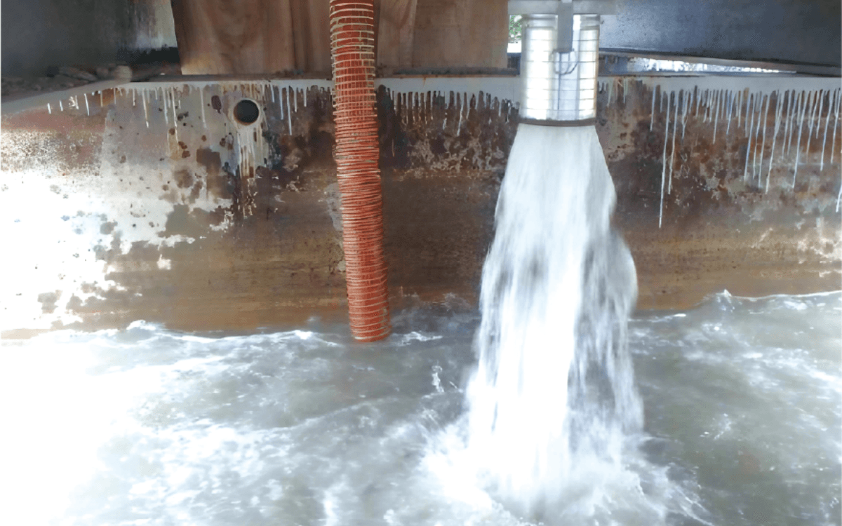 処理水(分離された水)