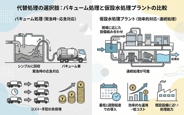 代替処理の選択肢