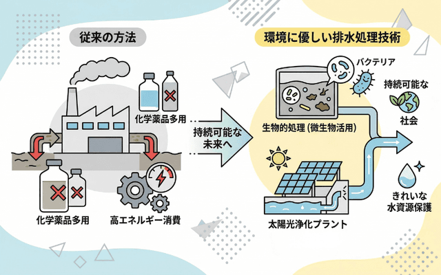 環境に優しい排水処理技術の展開