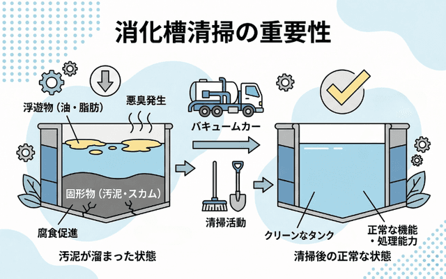 消化槽の重要性