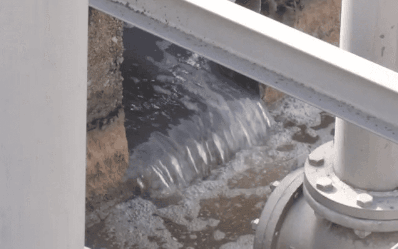 処理水(分離された水) の写真