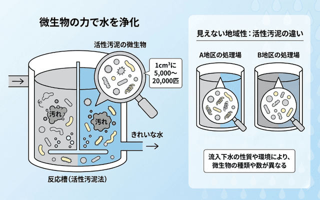 反応槽 微生物