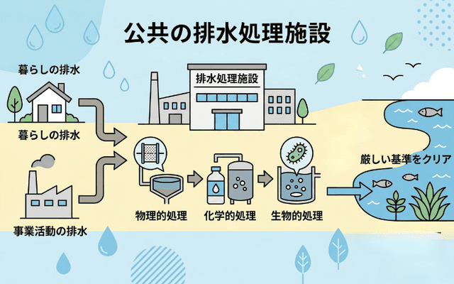 公共の排水処理施設