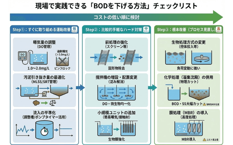 BODを下げる方法