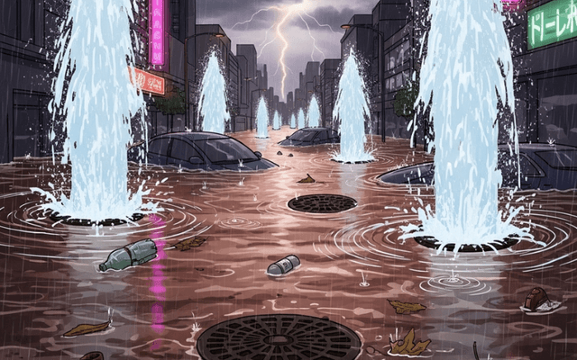 内水氾濫