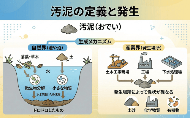 汚泥の定義