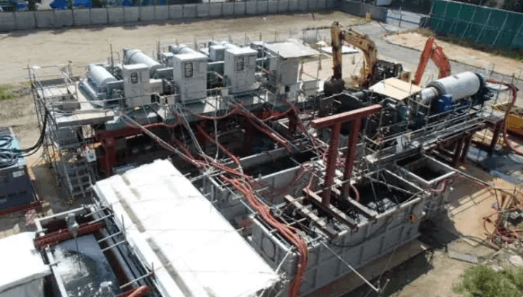 発電所排水処理プラント