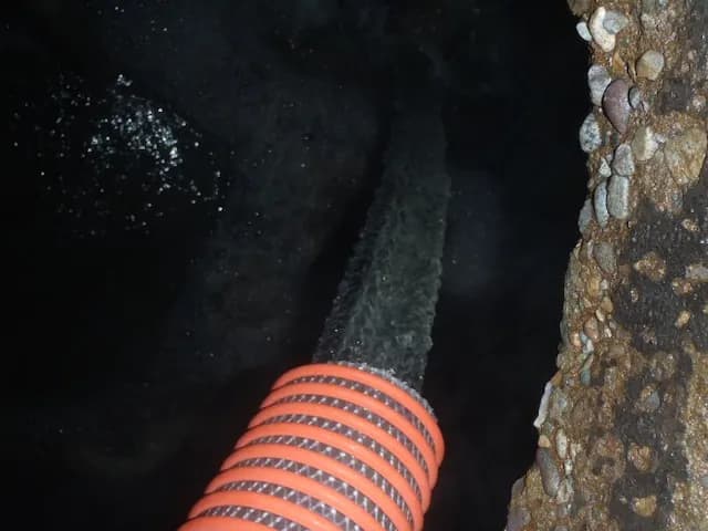 処理水(分離された水)の写真