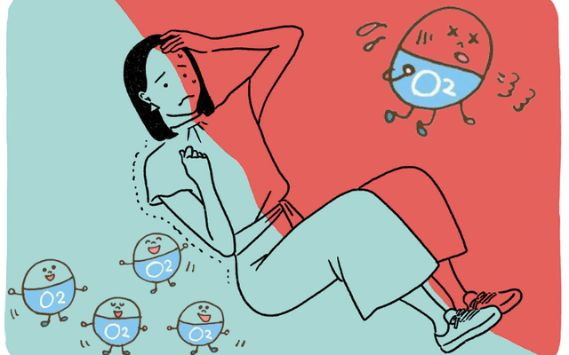 溶存酸素 気温差 イラスト