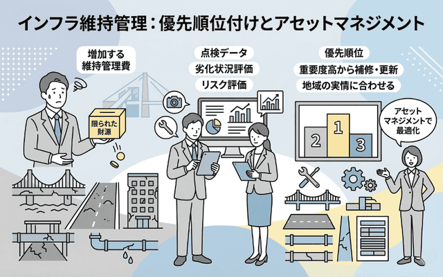 優先順位付けとアセットマネジメント