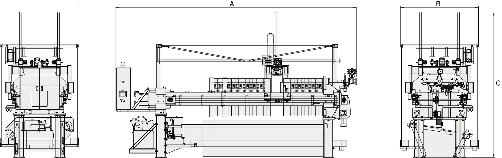 フィルタープレス図