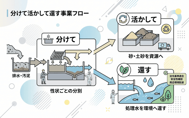 「分けて、活かして、還す」
