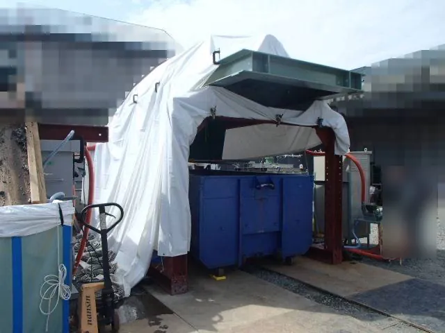 脱水機(遠心分離機)設置状況 HS-500MW の写真