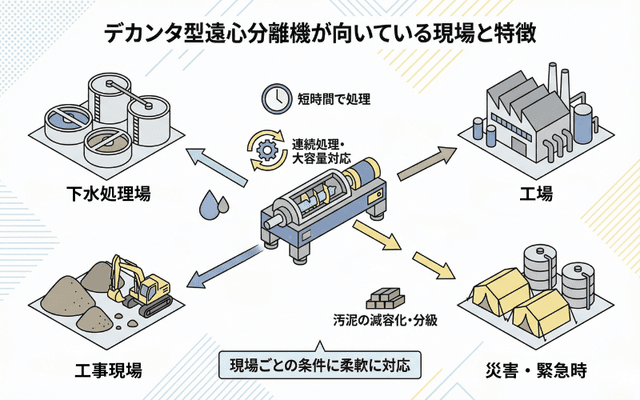どのような現場に向いているか
