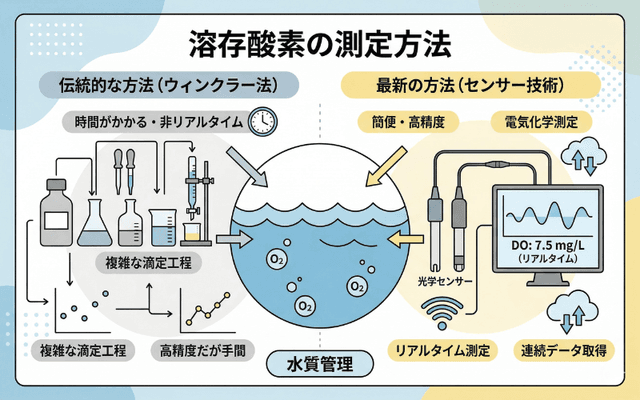 溶存酸素の測定方法