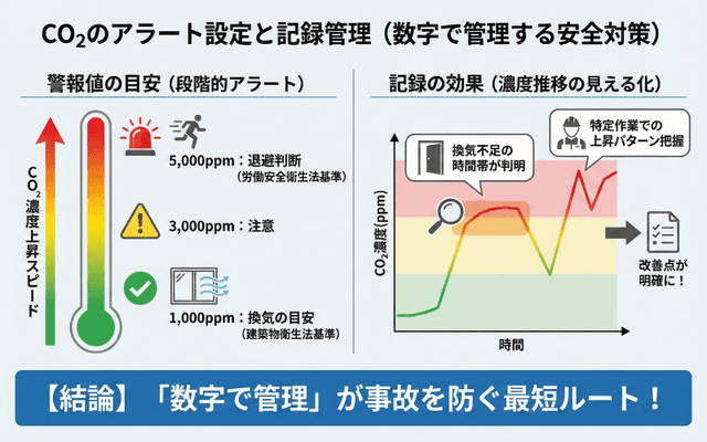 アラート設定と管理帳票
