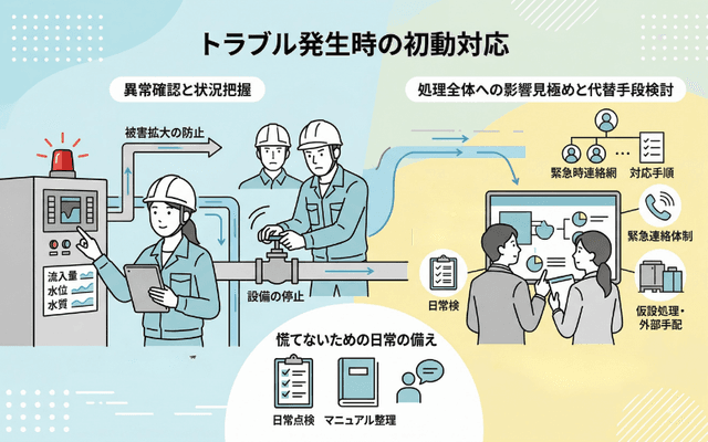 発生直後の初動対応と被害拡大の防止
