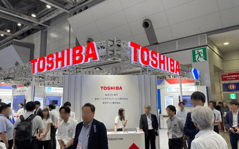東芝ブース