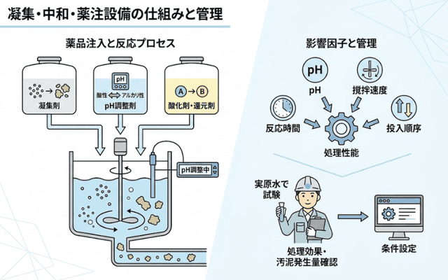 凝集・中和・薬注設備