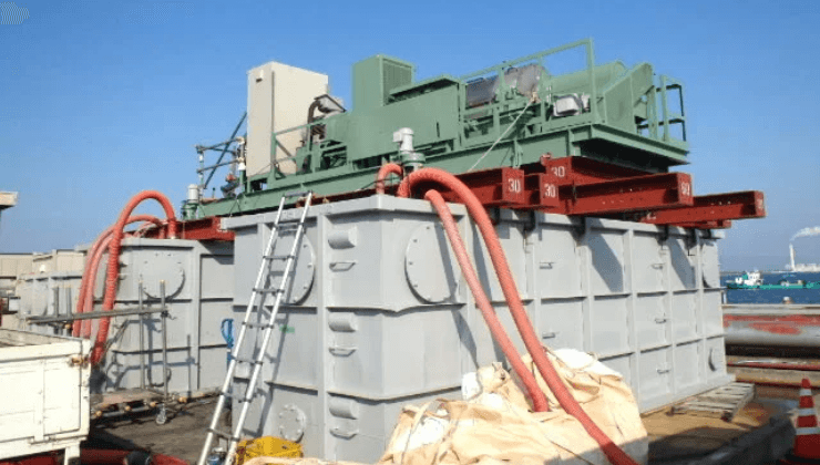 仮設水処理プラント