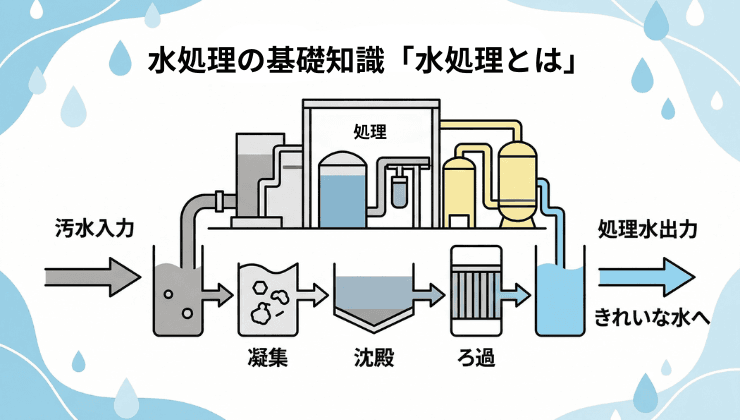 水処理の基礎知識「水処理とは」