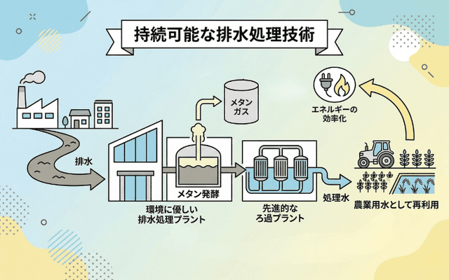 持続可能な排水処理技術