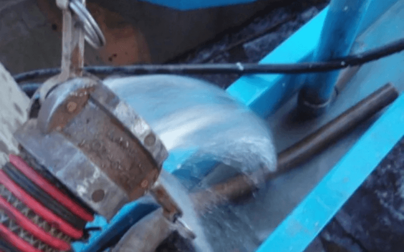 処理水(分離された水) の写真