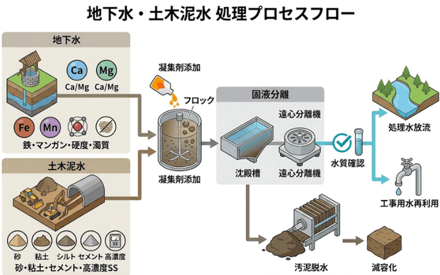 地下水・土木泥水