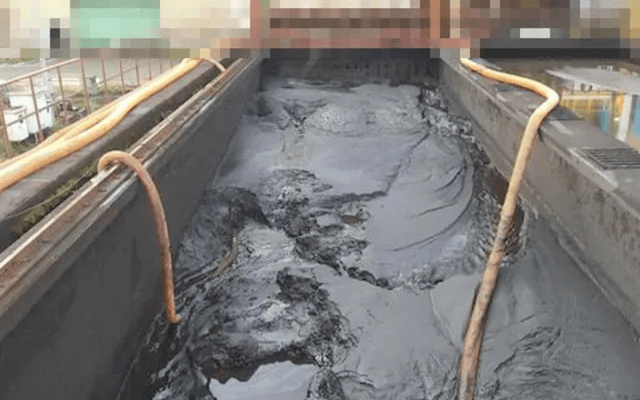 製鉄所の沈殿槽に堆積した汚泥を安定移送!既設水処理設備を利用して処理工程を削減!