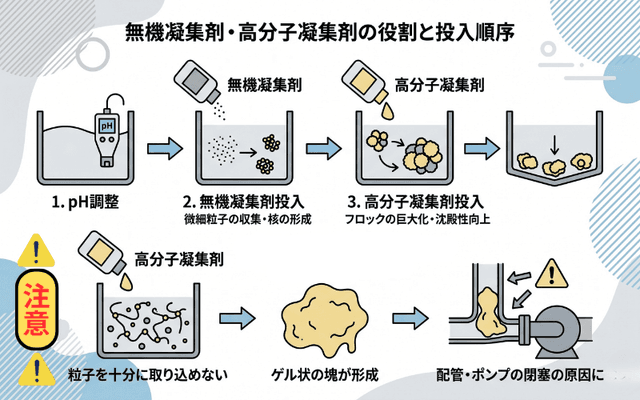 役割分担と投入順序