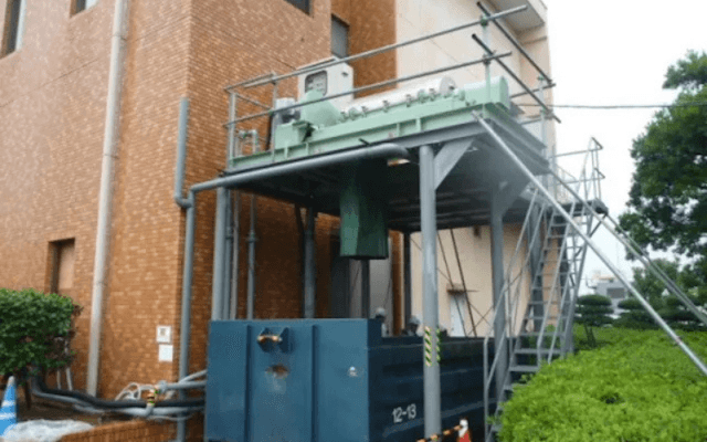 下水処理場の設備が故障し代替機として活用!従来比較で処理費用が1/6に!