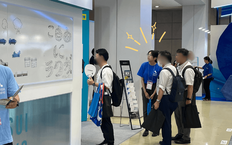 新人接客様子②