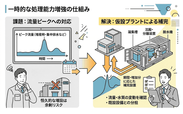 一時的に処理能力を増強したい場合