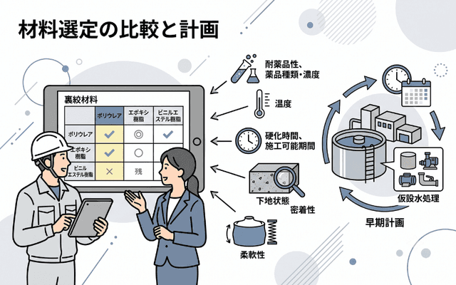 他材と比較する際の考え方