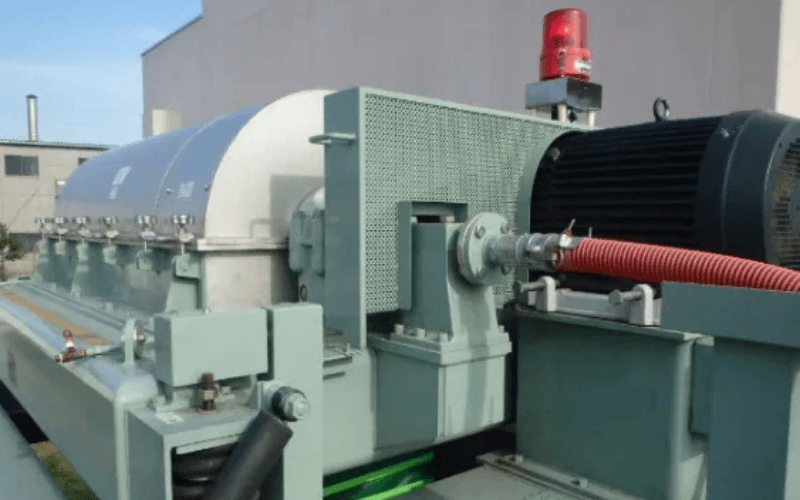脱水機(遠心分離機)設置状況 HS-550MW の写真