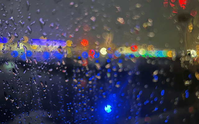 タイ・バンコク 窓からの様子