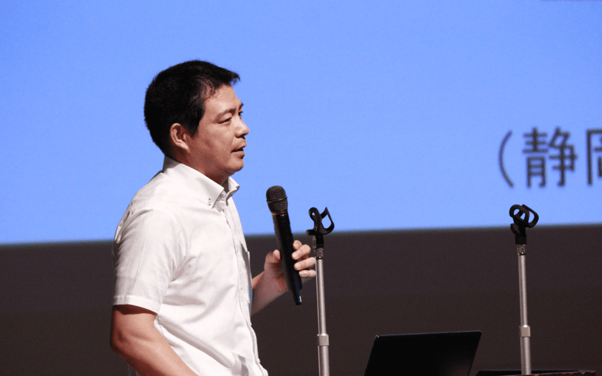 加藤先生 講演 様子