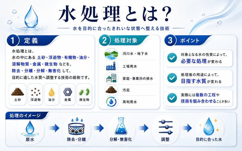 水処理とは