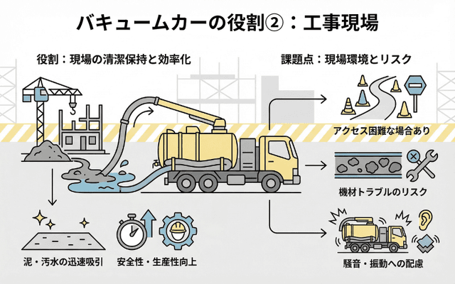 工事現場での使用例
