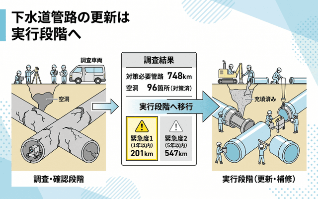 更新は“検討段階”から“実行段階”へ