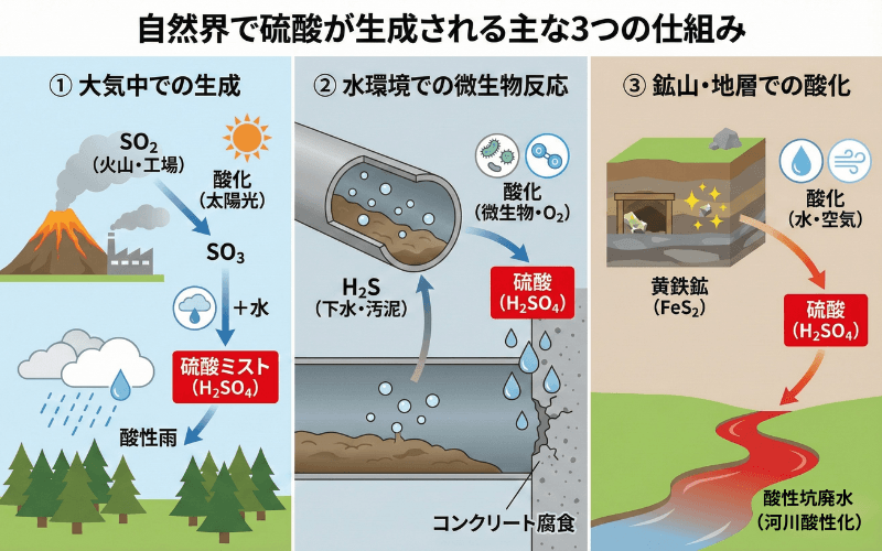 生成される3つの仕組み