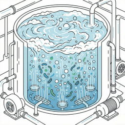 空気を与えて分解を進める