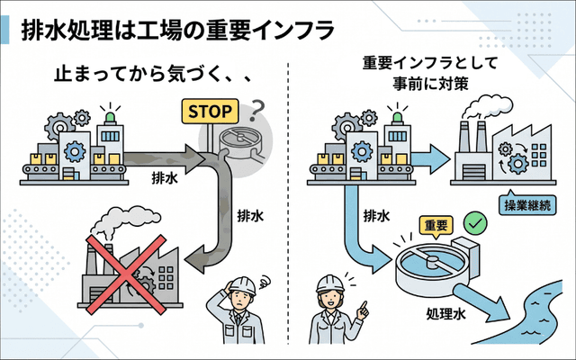 止まってから気づく設備