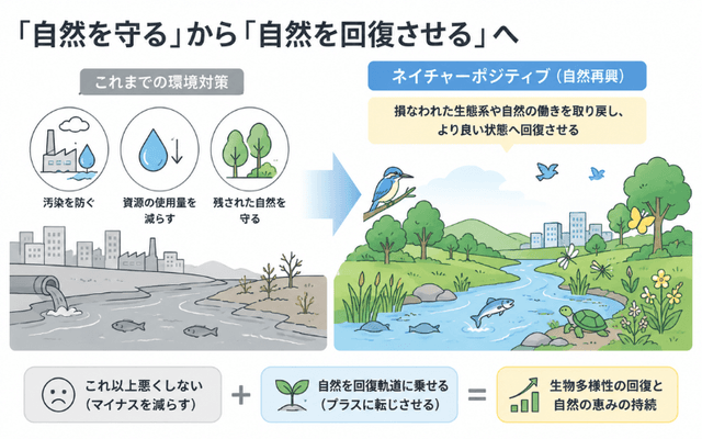 「自然を守る」から「自然を回復させる」へ